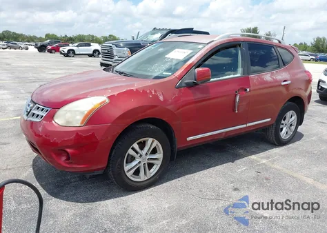 2013 Nissan Rogue Sv из США, поврежденный, VIN JN8AS5MT1DW012584